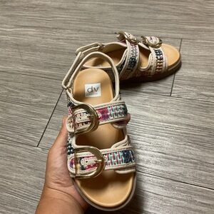 DV by Dolce Vita Kids Colorful Buckle Sandals